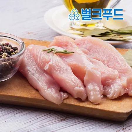 냉장 생 닭안심살 10kg (1kg x 10팩) 국내산 이미지