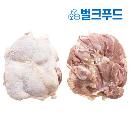 닭다리살 라르 2kg (냉동, 뼈없는 순살, 닭정육) 이미지