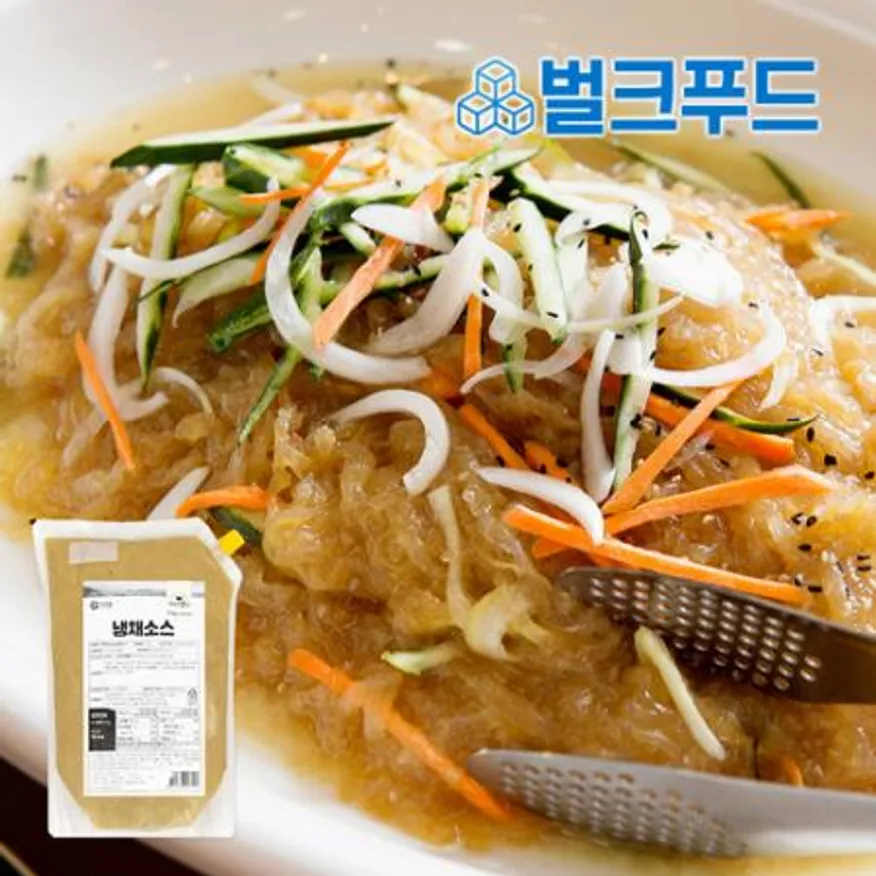 아워홈 냉채 소스 2kg 업소용 양장피 겨자 해파리 족발 이미지