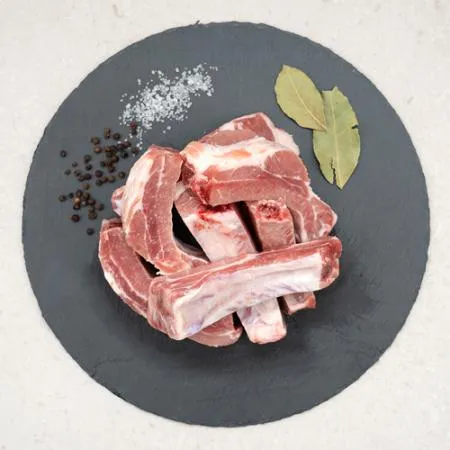 쪽 등갈비 1kg 돼지 쪽갈비 로인립 돈등갈비 찜 바베큐 캠핑 구이