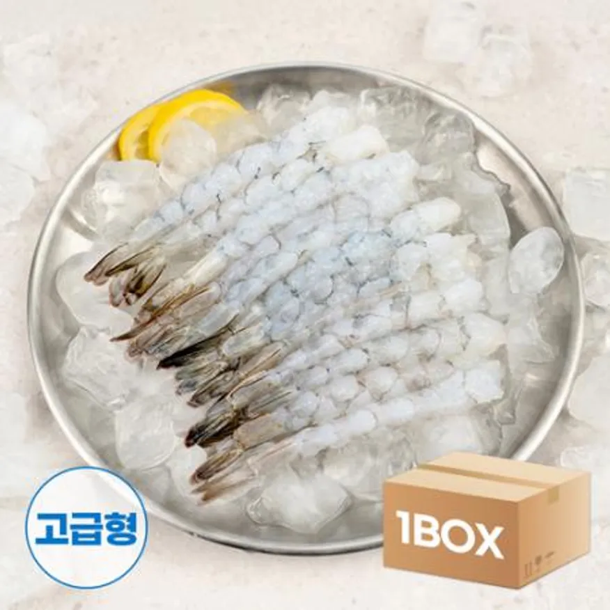 업소용 냉동 해성 노바시 30미 새우 6kg(300g x 20팩) 해성 튀김용 새우살 대용량 피맥스 이미지