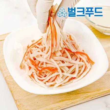 프리미엄 게맛살 10kg 크래미 맛살 샐러드 김밥 이미지