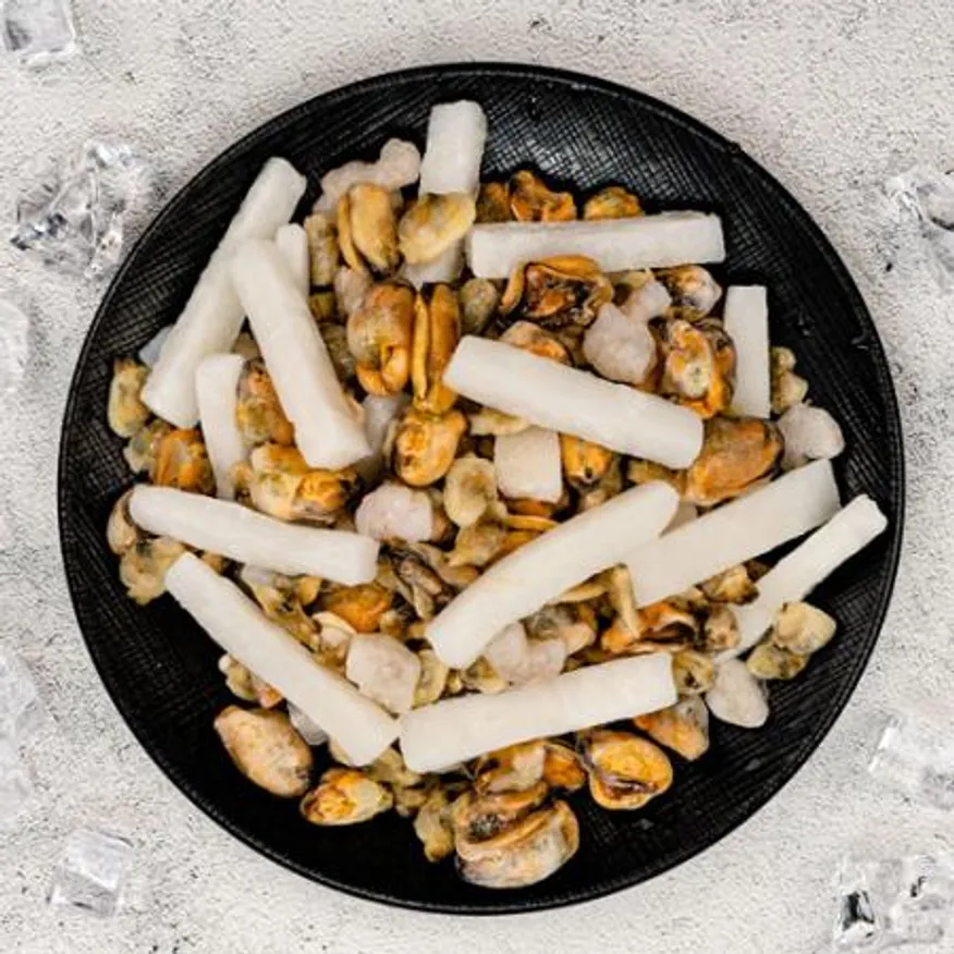 ★업소용 특가★해물모듬 4종 6kg (600g x 10팩) 업소용 해물 믹스 파전 이미지