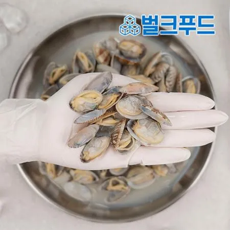 자숙 피바지락 1kg 파스타 칼국수 냉동 세척 바지락 이미지
