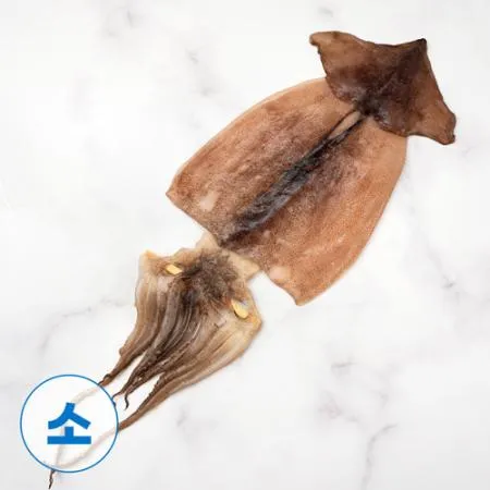 반건조오징어 소(900g내외) 10마리 마른 건조 오징어 피데기 건오징어 이미지