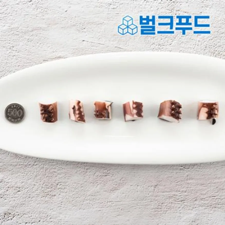 냉동 타코야끼 가문어 중 10팩 자숙 오징어다리 슬라이스 이미지