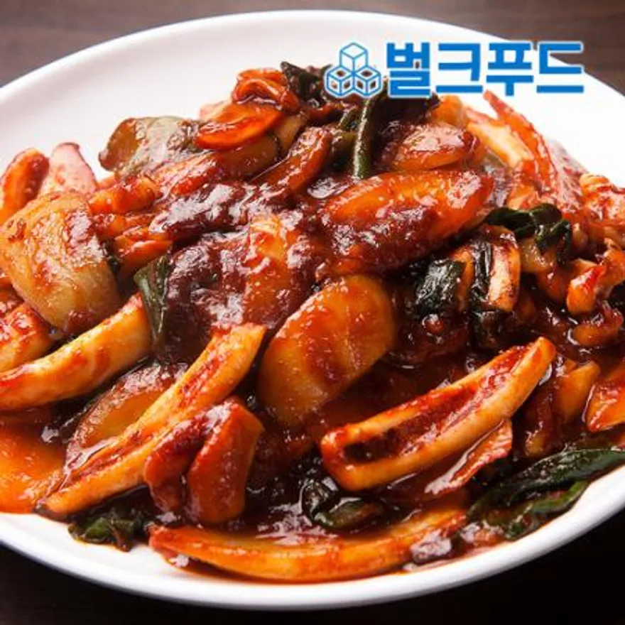 중국산 오징어 탈피할복 5kg (짬뽕, 볶음, 튀김용) 이미지