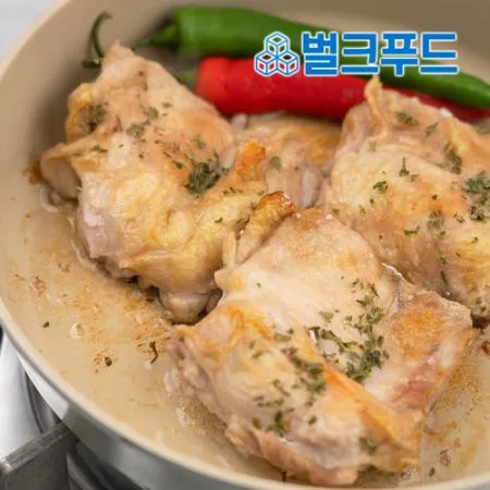 ★업소용 대용량★업소용 국내산 닭정육 10kg(1kg x 10팩) 대용량 냉동 닭다리살 순살 이미지