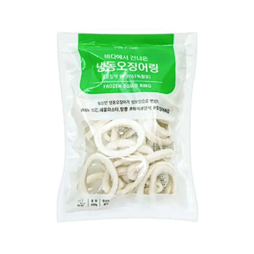 오징어링 4kg 껍질X 냉동 튀김 손질 오징어 업소용 이미지