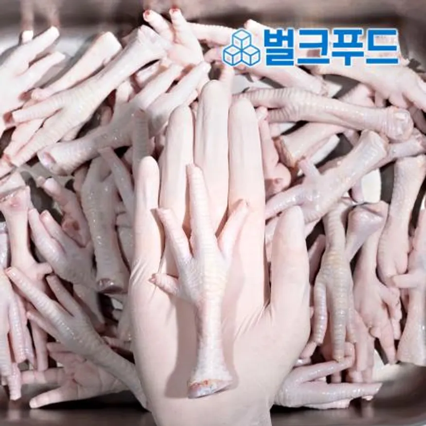 뼈있는닭발 1kg 국내산 냉동 생닭발 이미지