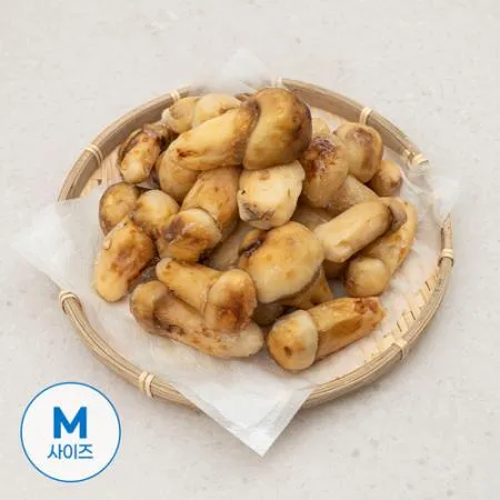 업소용 자연산 송이버섯 M 3등급 1kg 냉동 벌크