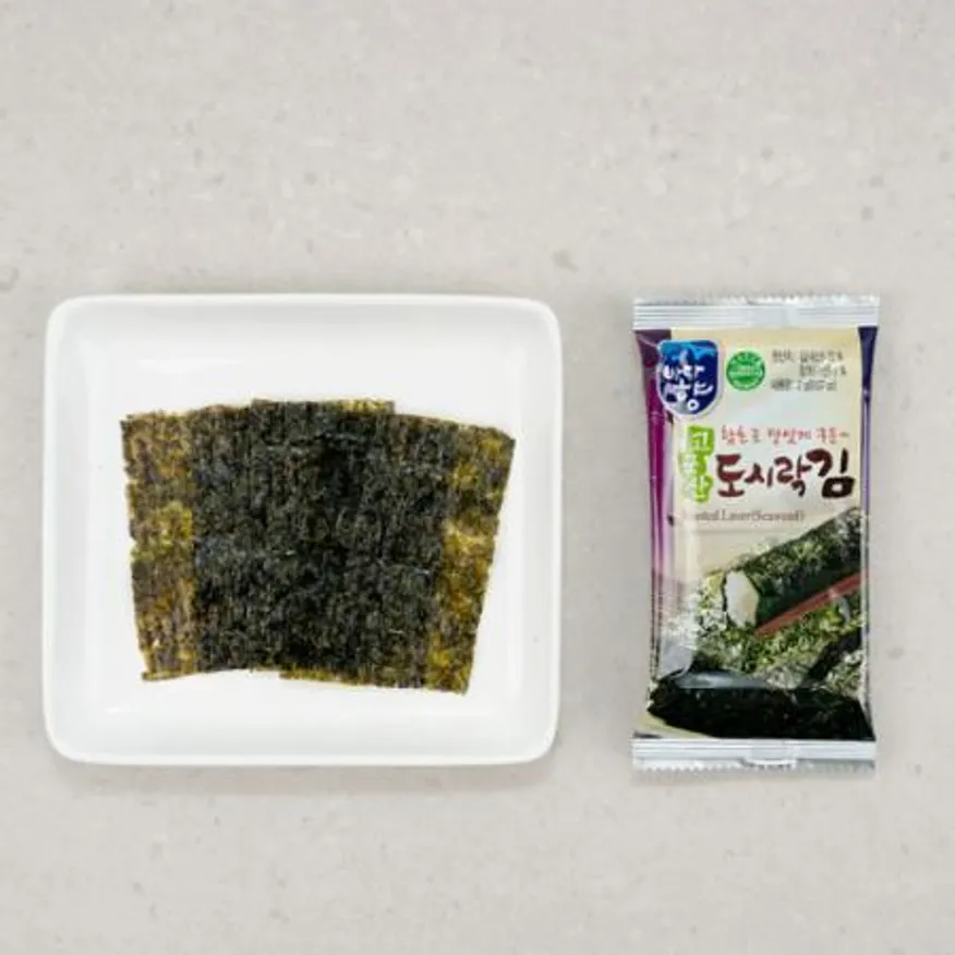 미니 도시락김 2g 630봉 업소용 조미 구운 반찬 김 이미지