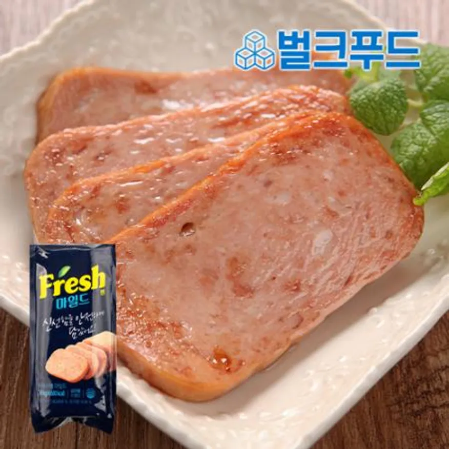 업소용 아워홈 후레쉬햄 마일드 1.8kg 대용량 스팸 부대찌개 햄 이미지