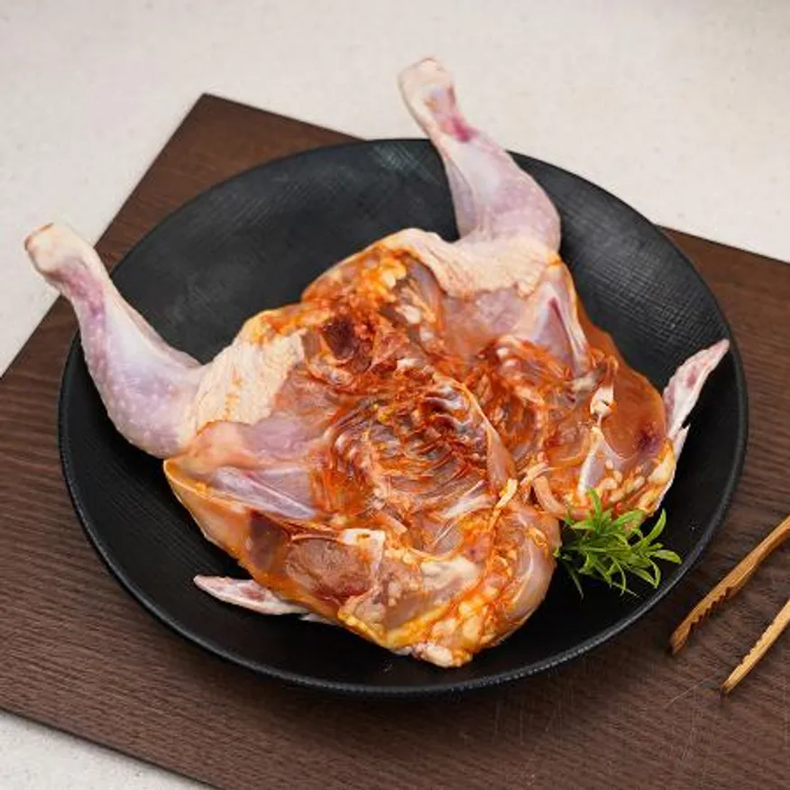 핫염지통닭 65호 통닭 치킨 염지닭 국내산 옛날통닭 이미지