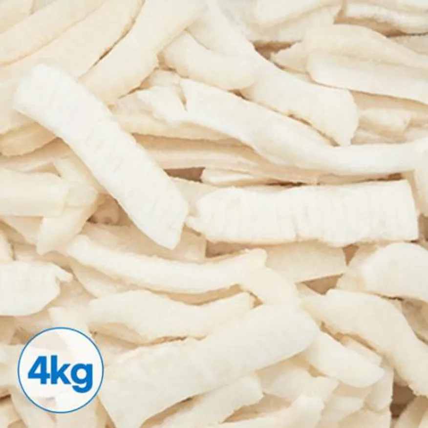 대왕오징어채 4kg 칼집몸채 (국내가공, 무라사키) 이미지