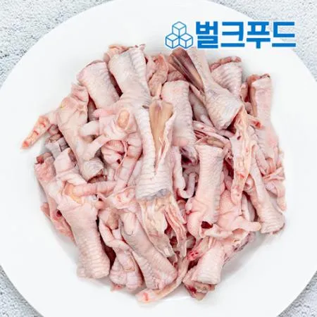 튤립 닭발 10kg 국내산 냉동 생닭발 업소용 이미지