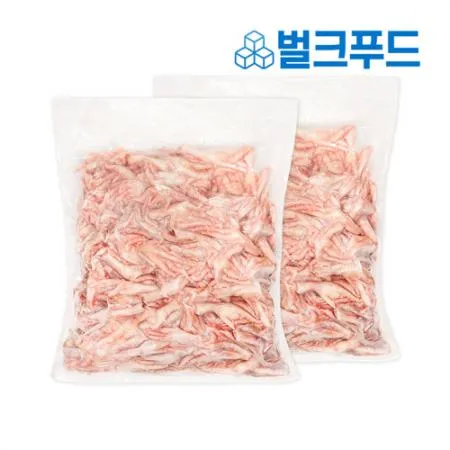 업소용 대용량 육수용 닭발 10kg 국내산 뼈있는 삼계 닭발 냉동 생닭발 약닭발 이미지
