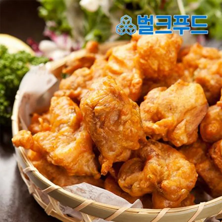 냉동 조각 절단 닭정육 2kg 순살 닭다리살 이미지