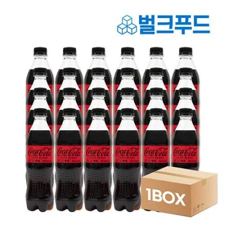 [코카콜라제로 500ml 24입] 페트음료 탄산음료 업소용
