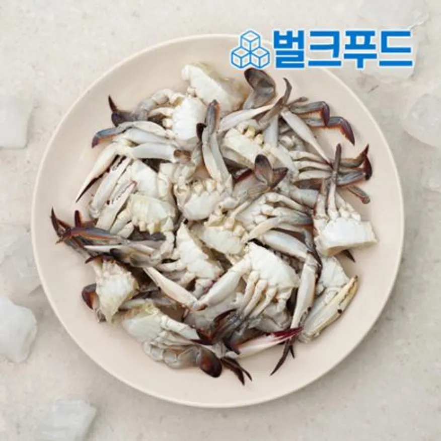 고품질 냉동 난통 절단 꽃게 5.4kg ( M ) 이미지