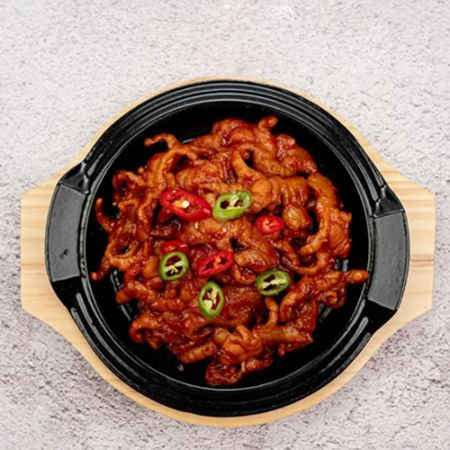 매운 불 닭발 1kg 무뼈 양념닭발 숯불 캠핑음식 이미지