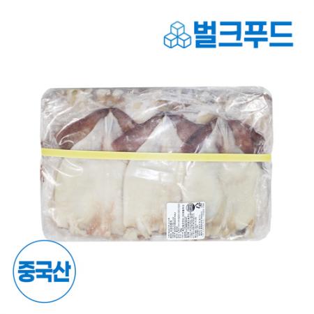 중국산 할복오징어 5kg (짬뽕, 볶음, 튀김용)