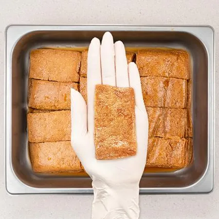 대용량 업소용 유부 60매입 900g 초밥재료 냉동 사각 조미유부