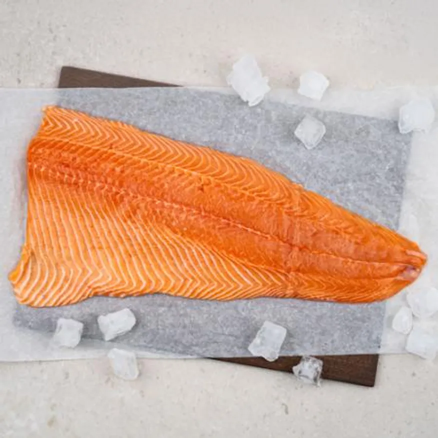 연어 필렛 1kg 노르웨이 딥스킨 몸뱃살 생연어 회 횟감용 연어구이 슈페리어 등급 이미지