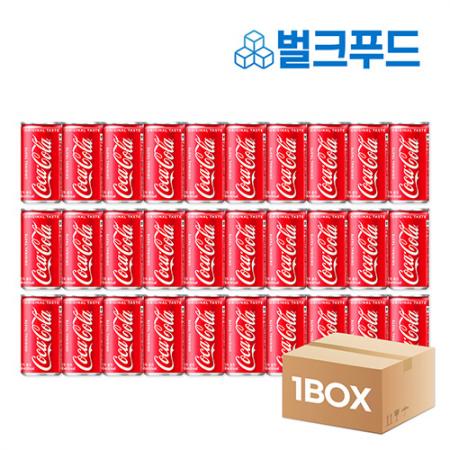 [코카콜라 190ml 30캔] 캔음료 탄산음료 미니캔 이미지