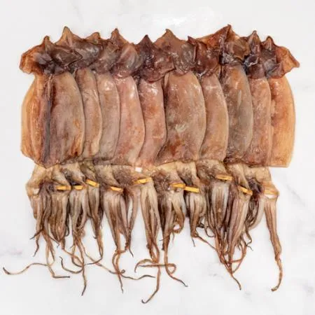 반건조오징어 소(900g내외) 10마리 마른 건조 오징어 피데기 건오징어 이미지