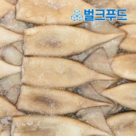 손질 오징어 몸통(150/170) 10kg 튜브 포크오징어 이미지