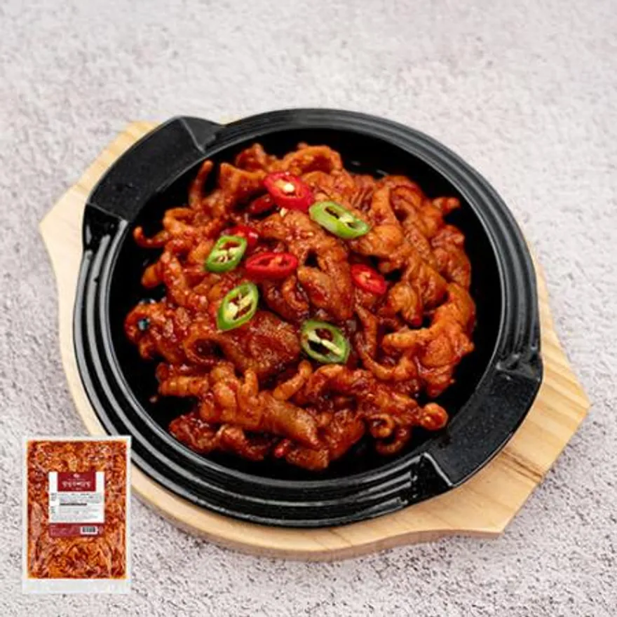 매운 불 닭발 1kg 무뼈 양념닭발 숯불 캠핑음식 이미지