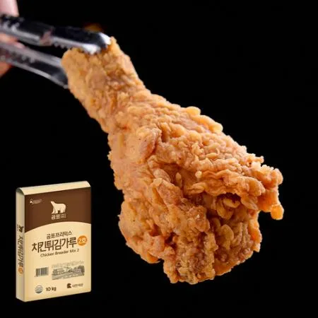 업소용 대용량 곰표 치킨 튀김가루 10kg 파우더 치킨가루 후라이드 업소용 이미지