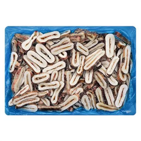 오징어링 4kg 껍질O 냉동 튀김 손질 오징어 업소용 이미지