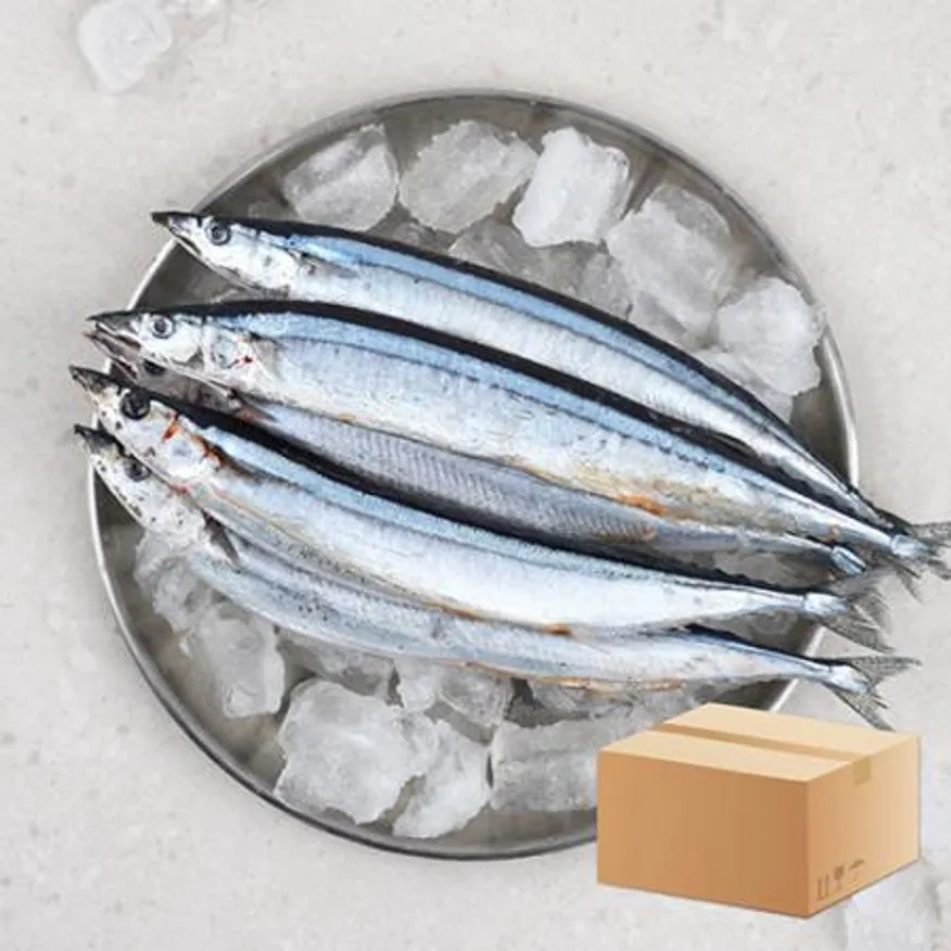 업소용 대용량 꽁치 18kg(9kg x 2박스) 냉동꽁치 1번 구이용 낚시용 생선 이미지