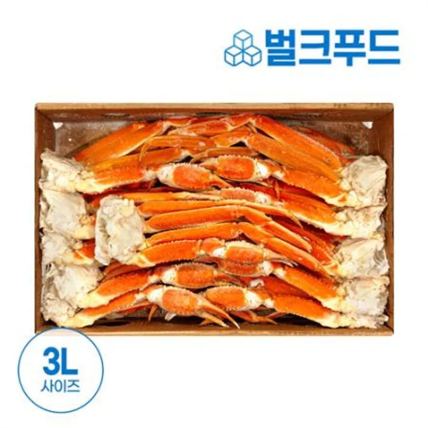 스노우크랩 3L사이즈 5kg 자숙 러시아 대게 박달 마가단 이미지
