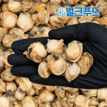 업소용 냉동 자숙 가리비살 10kg 손질 비단 가리비 순살 대용량 짬뽕 이미지