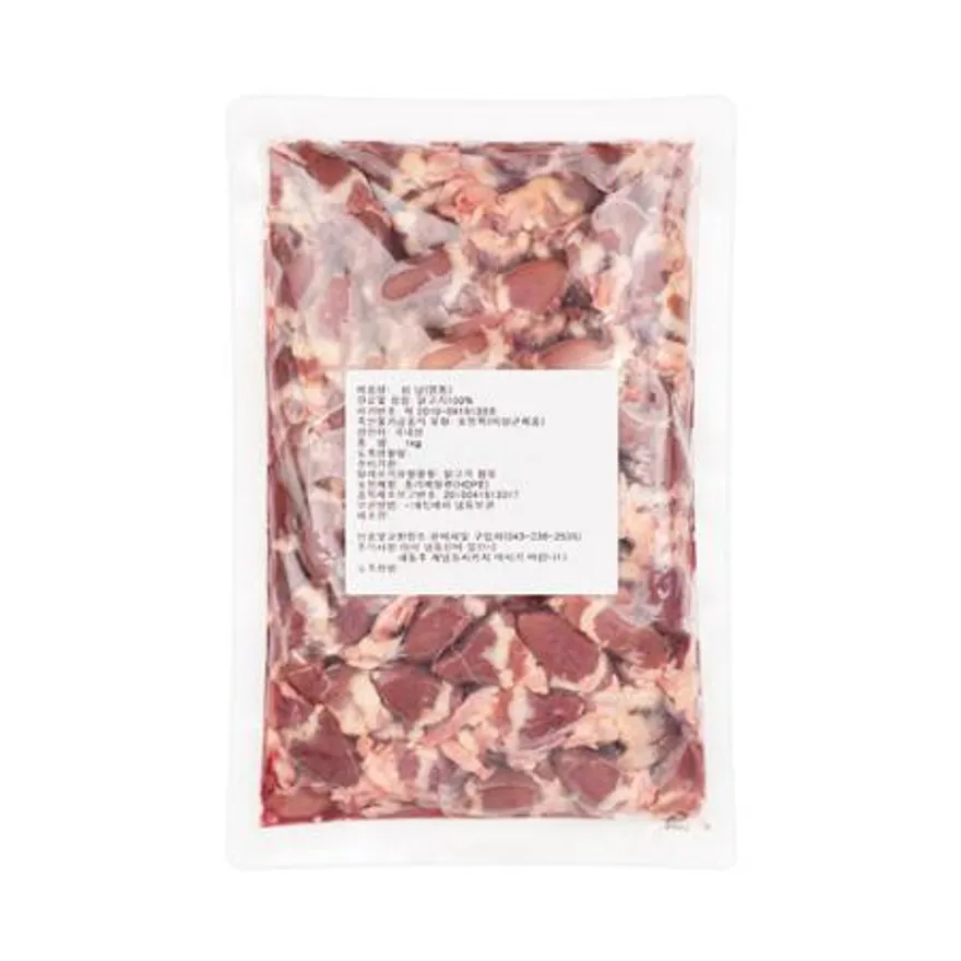 닭 염통 1kg 냉동 국내산 심장 특수부위 꼬치 구이 안주 이미지
