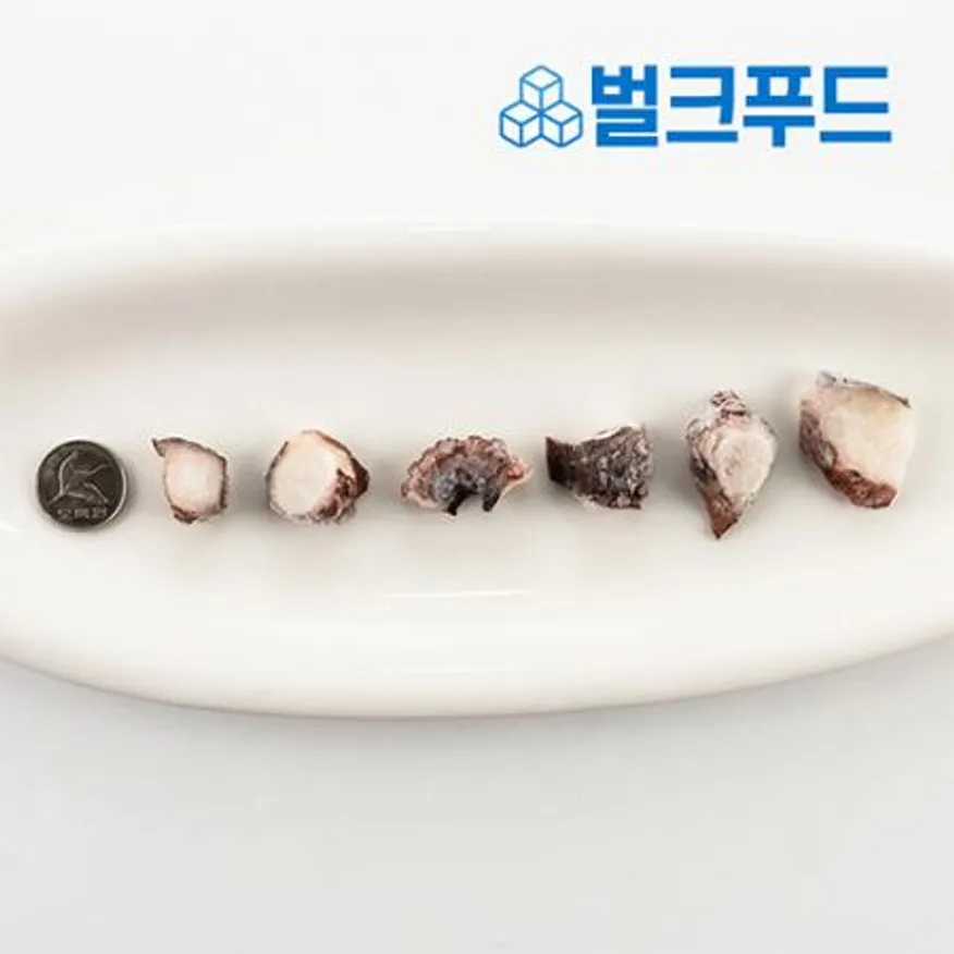 냉동 타코야끼 문어 슬라이스 800g 10팩 자숙 오징어다리 슬라이스 이미지