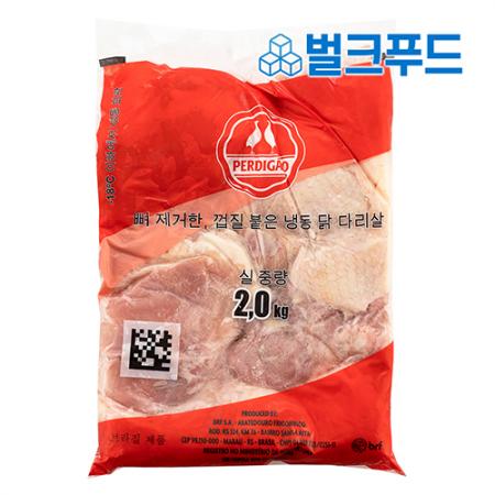 닭다리살 페르디가오 2kg (냉동, 뼈없는 순살, 닭정육) 이미지