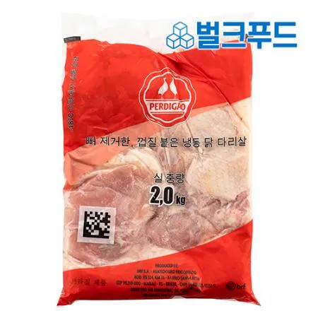 닭다리살 페르디가오 2kg (냉동, 뼈없는 순살, 닭정육)