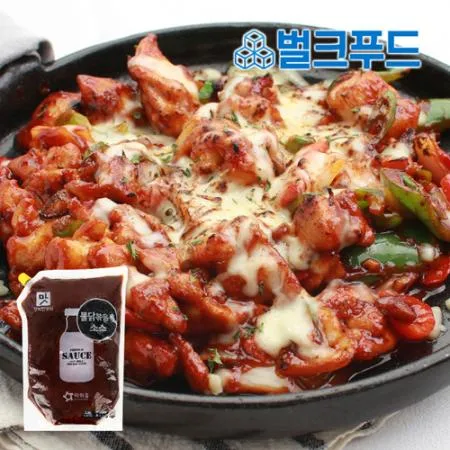 아워홈 불닭소스 2kg 불닭 볶음용 소스 대용량