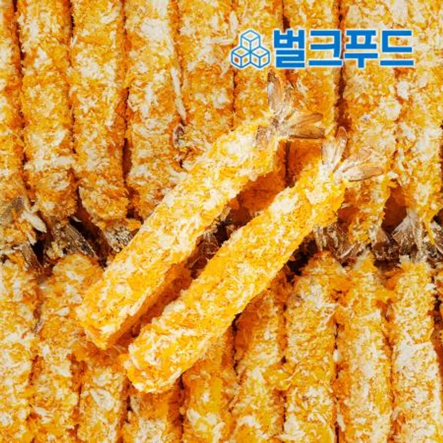 냉동 새우튀김 3kg 100마리 (왕새우튀김, 빵가루새우) 이미지