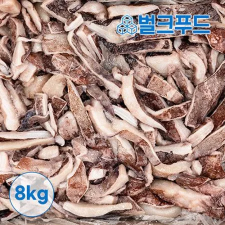 대왕오징어채 8kg [막채] 귀채 (무라사키, 국내가공)