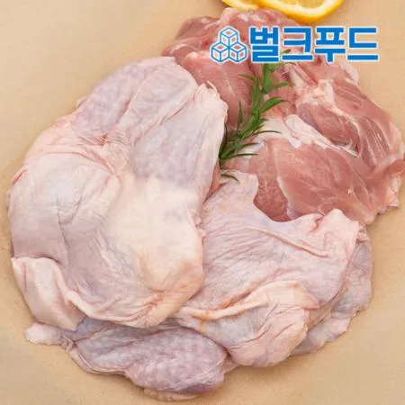 국내산 닭다리살 닭정육 1kg 순살 냉동