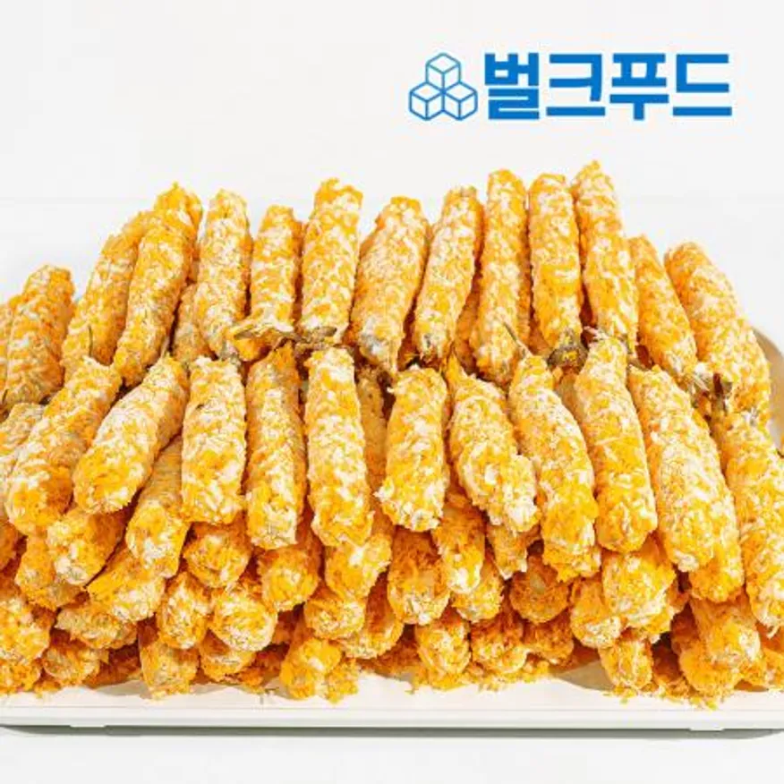 냉동 새우튀김 3kg 100마리 (왕새우튀김, 빵가루새우) 이미지