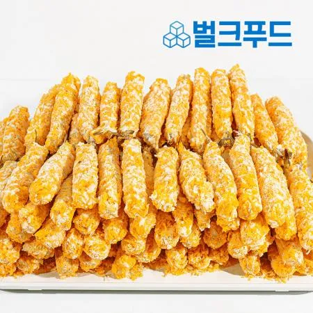 냉동 새우튀김 3kg 100마리 (왕새우튀김, 빵가루새우) 이미지