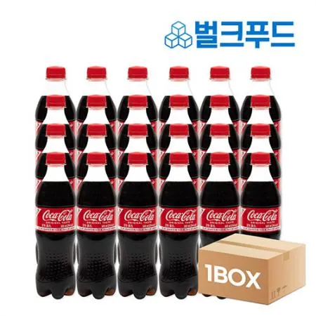 [코카콜라 500ml 24입] 페트음료 탄산음료 업소용 이미지