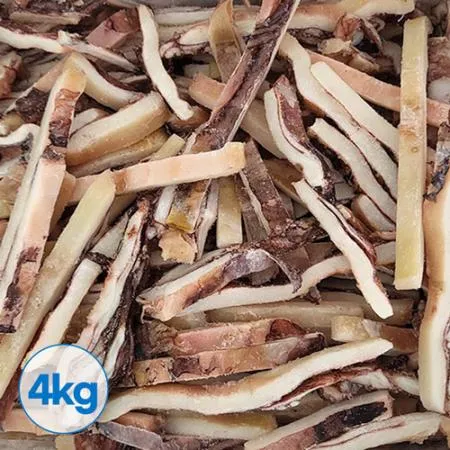 중국산 오징어채 4kg (볶음, 짬뽕용)