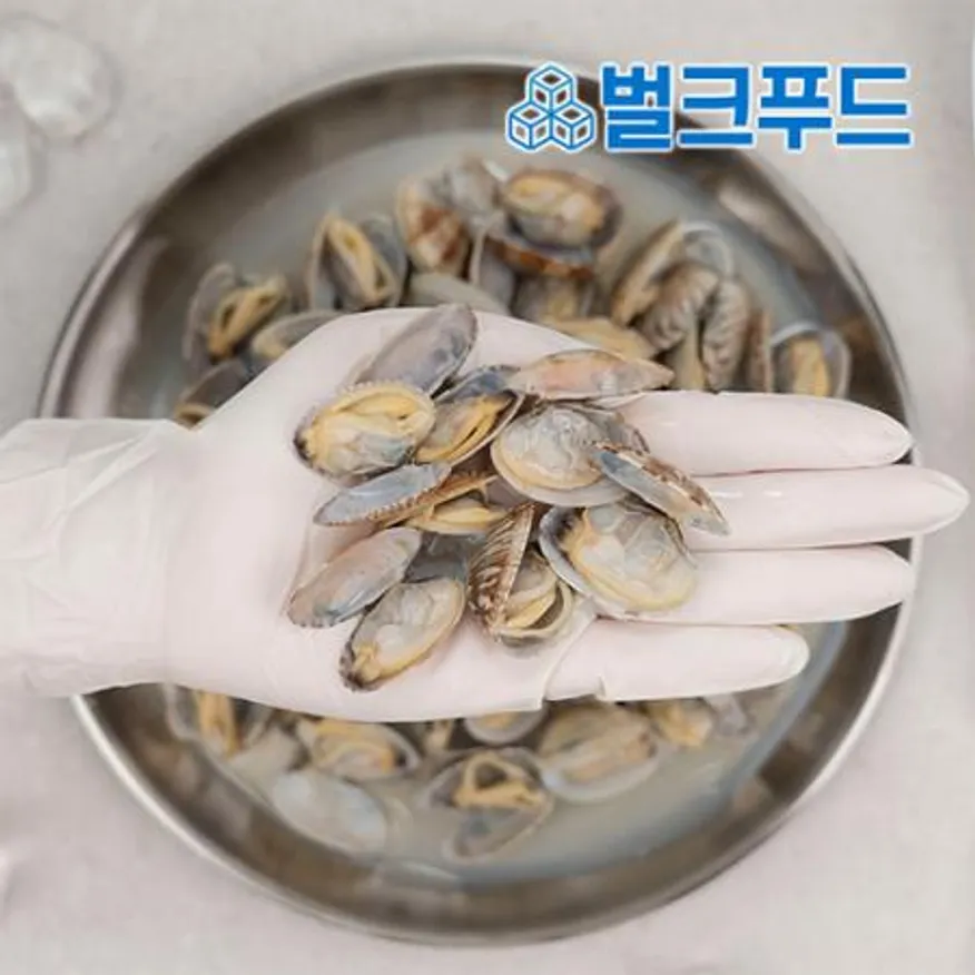 자숙 피바지락 500g 파스타 칼국수 냉동 세척 바지락 이미지